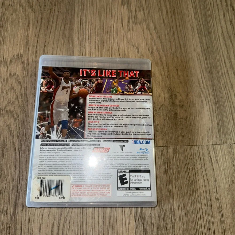 NBA‎ 2K8 and NBA 2K15 for PlayStation 3